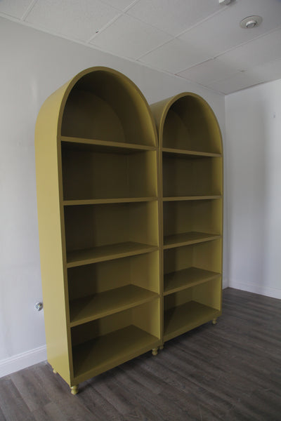 Curved Top Bookcase